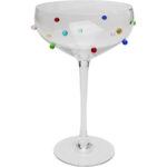 Pahar cocktail Party Dots 19 cm (set 4 buc.)