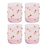 Pahar Party Hearts 9 cm (set 4 buc.)