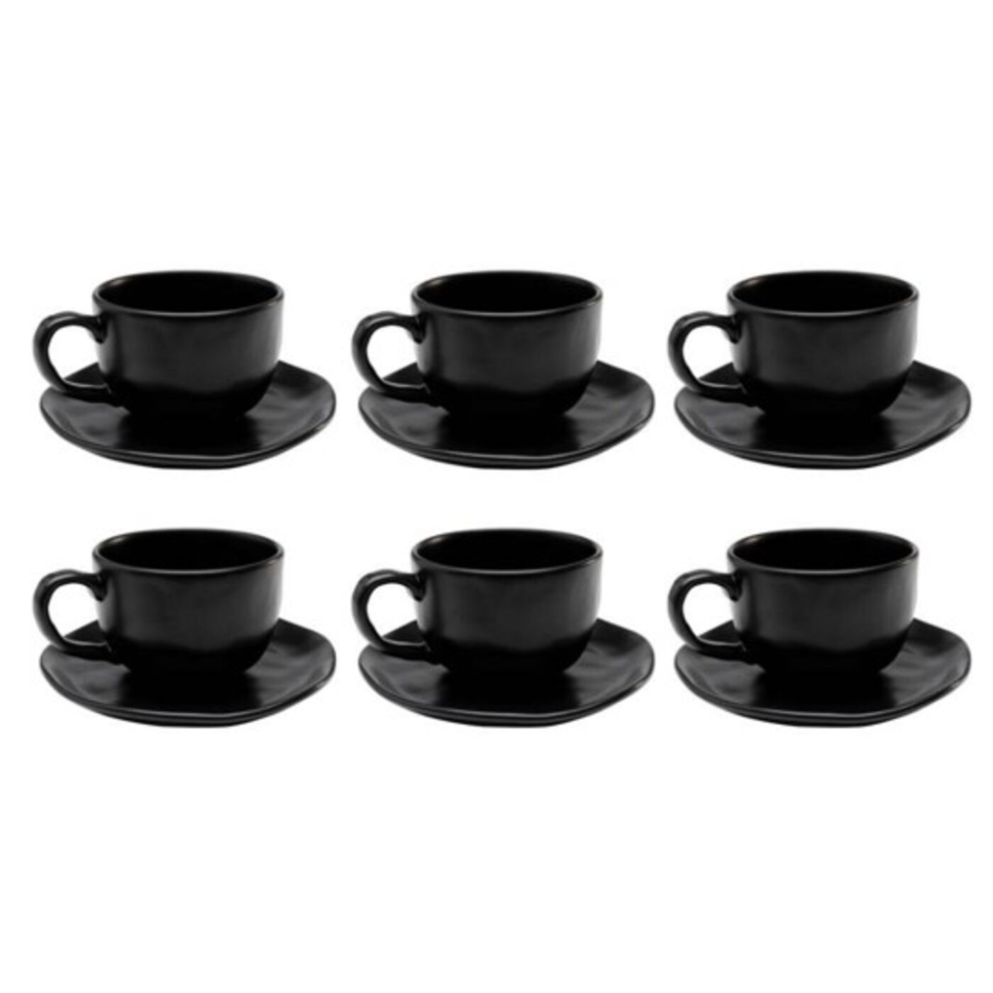 KARE-47796-1400x1400-1.jpg Ceașcă cu farfurioară Organic negru (set 6 buc.)