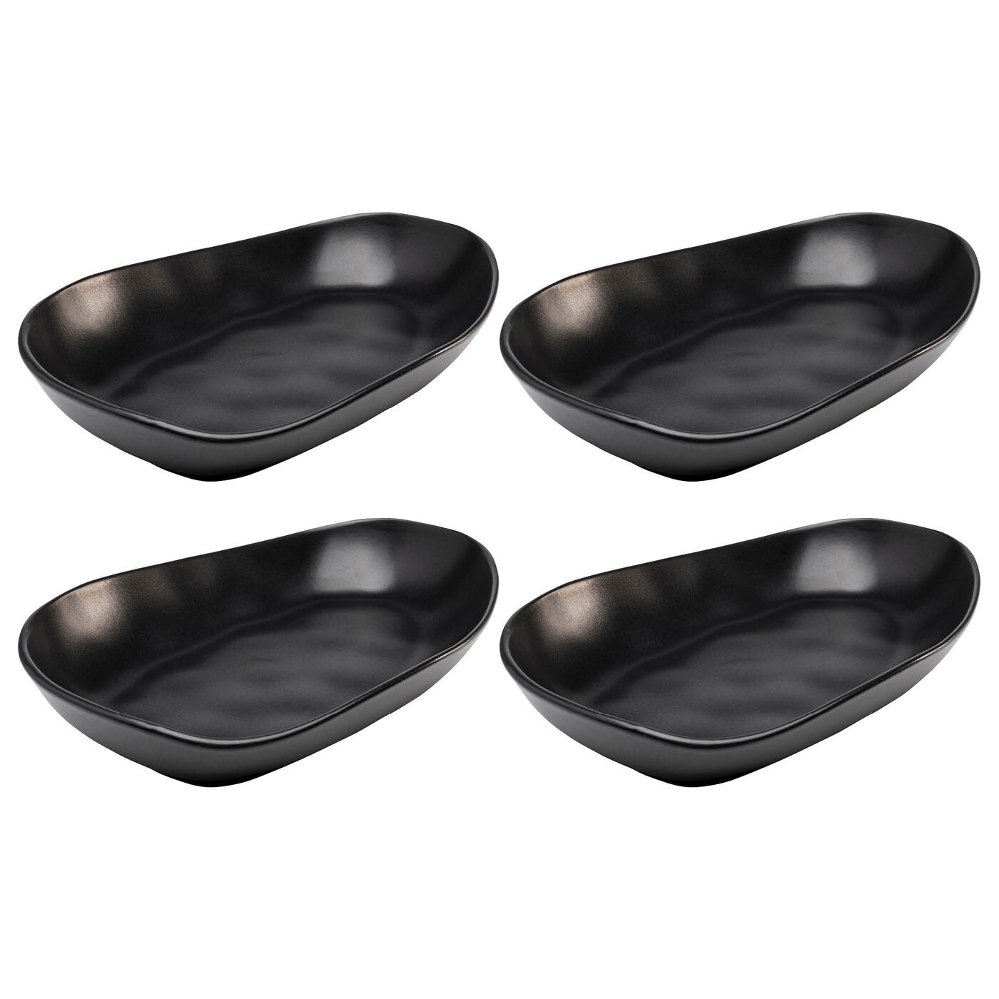 KARE-47797-1400x1400-1.jpg Farfurie Organic negru 25 cm (set 4 buc.)