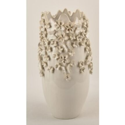 Vază Butterflies crem 50 cm