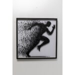 Tablou 3D Runner Boy 100x100 cm