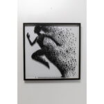 Tablou 3D Runner Girl 100x100 cm