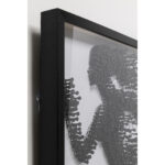 Tablou 3D Runner Girl 100x100 cm