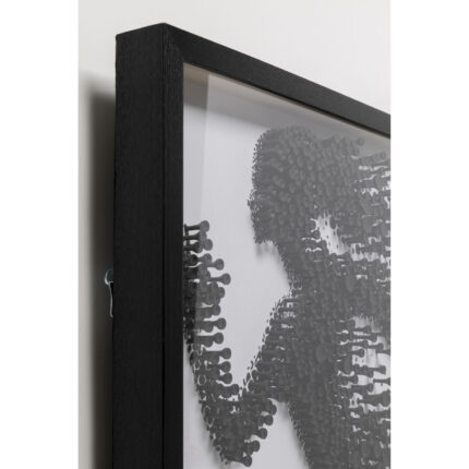 Tablou 3D Runner Girl 100x100 cm