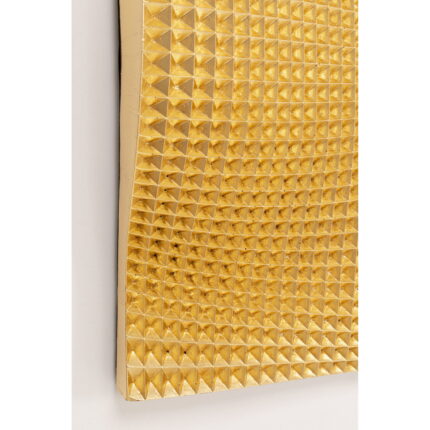 Tablou 3D Disco auriu 120x120 cm