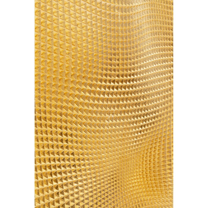 Tablou 3D Disco auriu 120x120 cm