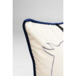 Pernuta decorativa Horsefaces 28x50cm