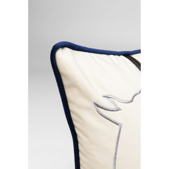 Pernuta decorativa Horsefaces 28x50cm