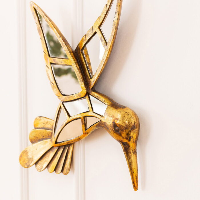 Decoratiune de perete Hummingbird Oglinda