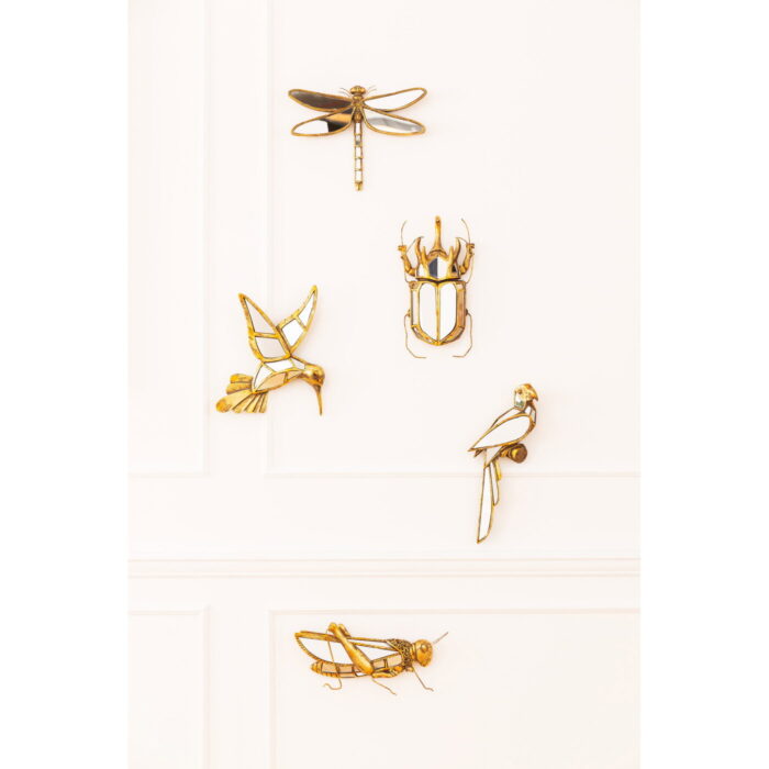Decoratiune de perete Beetle Oglinda
