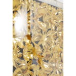 Decoratiune de perete cu rama Auriu Flower 80x80cm
