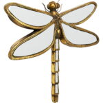 Decoratiune de perete Dragonfly Oglinda mare