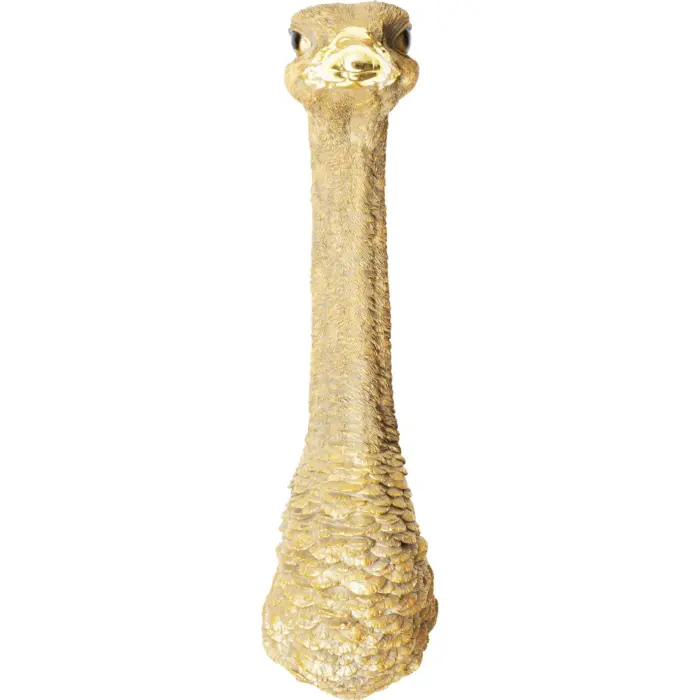 DECORAȚUNE DE PERETE OSTRICH AURIU 72 CM - imagine 8