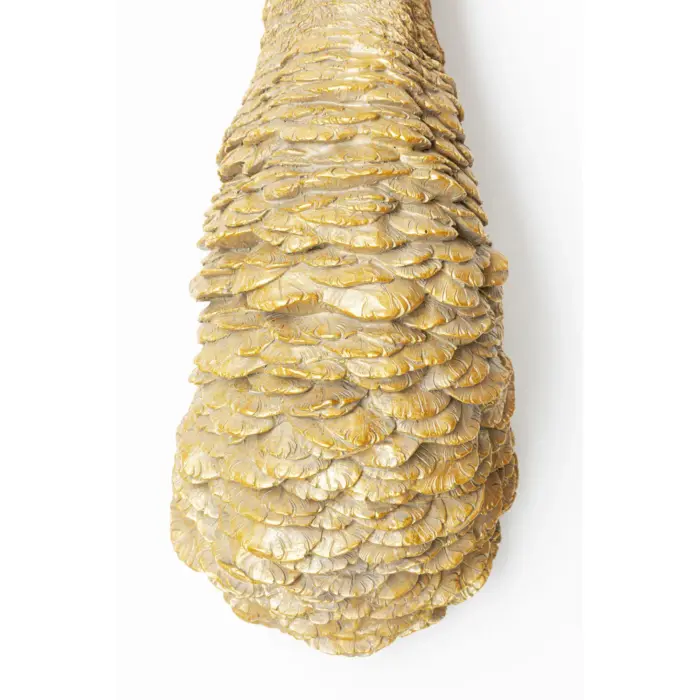 DECORAȚUNE DE PERETE OSTRICH AURIU 72 CM - imagine 6