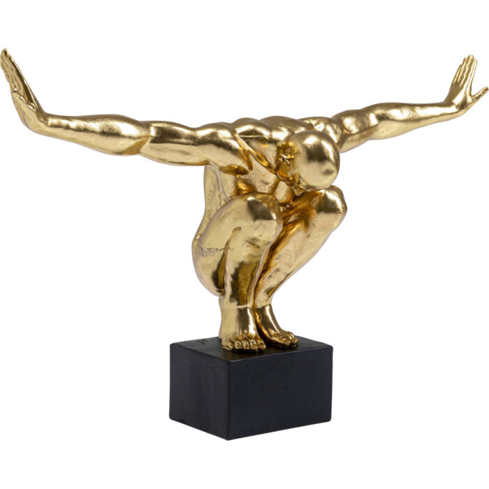 Obiect decorativ Athlete XL Auriu