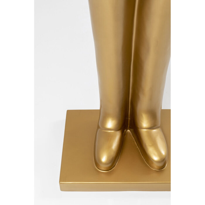 Figurină decorativă Welcome Guest auriu XL 162 cm