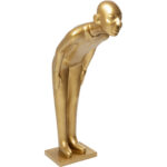 Figurină decorativă Welcome Guest auriu XL 162 cm
