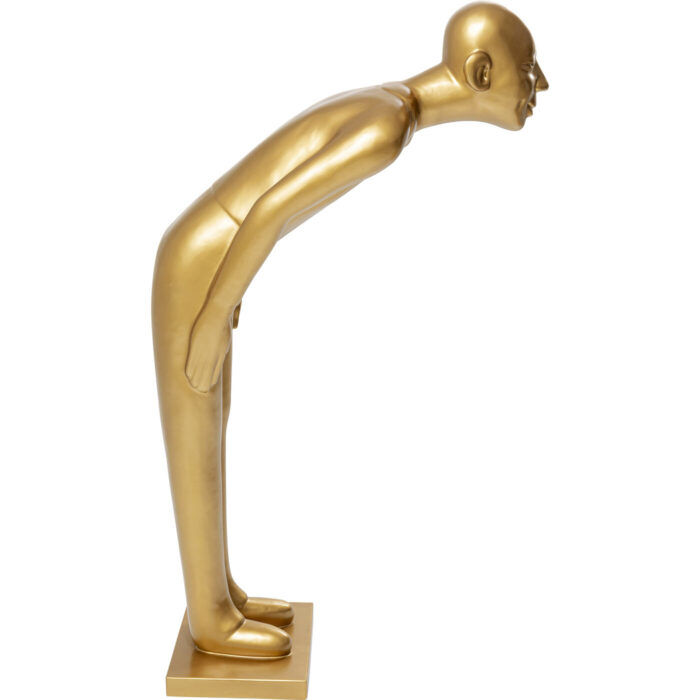 Figurină decorativă Welcome Guest auriu XL 162 cm