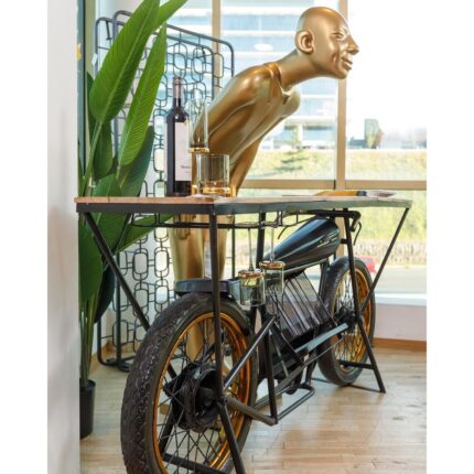 Figurină decorativă Welcome Guest auriu XL 162 cm