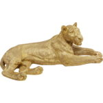 Obiect decorativ Lion Auriu