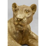 Obiect decorativ Lion Auriu