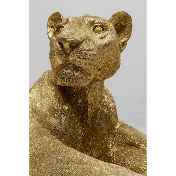 Obiect decorativ Lion Auriu
