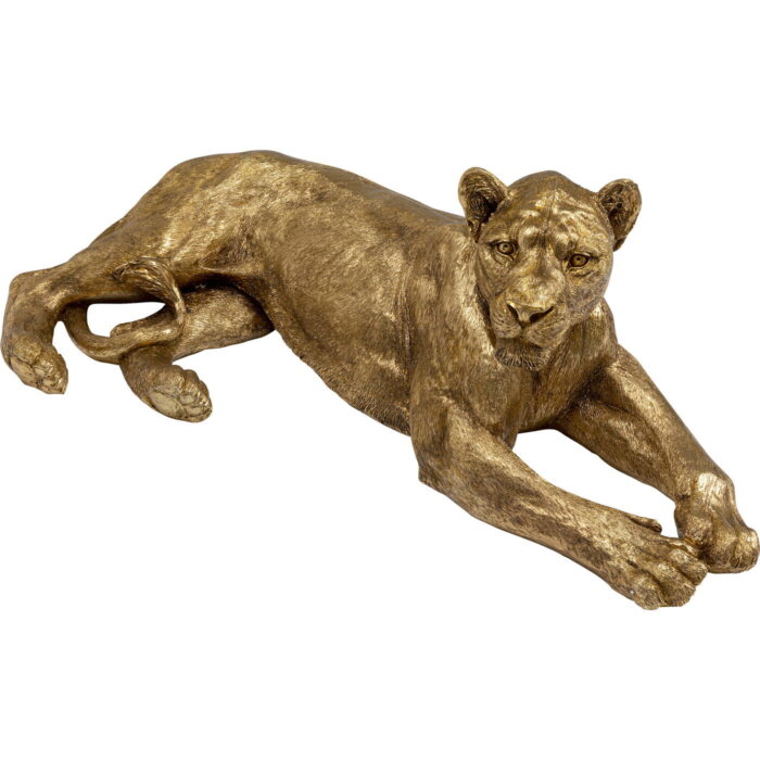Obiect decorativ Lion Auriu