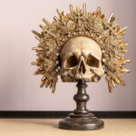 Obiect decorativ King Skull