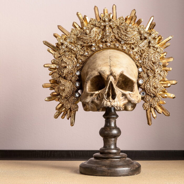 Obiect decorativ King Skull