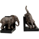 Suport carti Elephants 42cm (2/Set)
