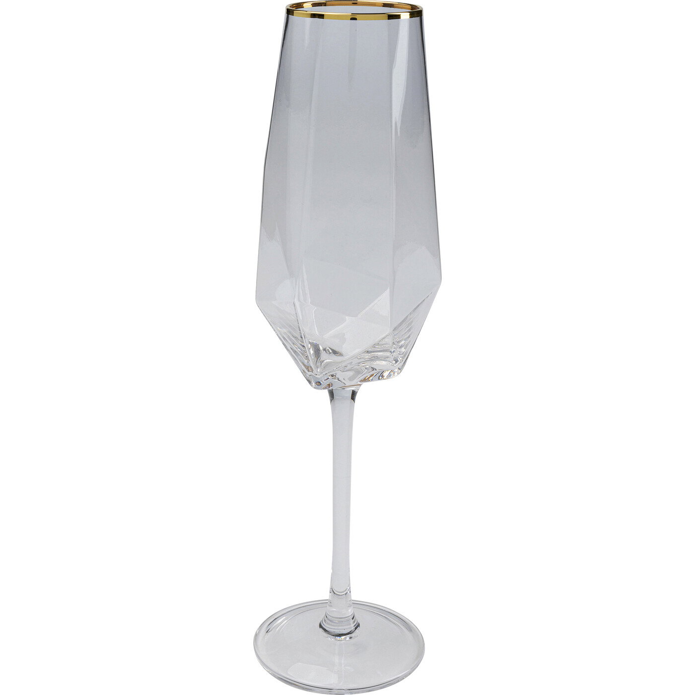 KARE-52212-1400x1400-1.jpg Pahar de sampanie Diamond Auriu Rim