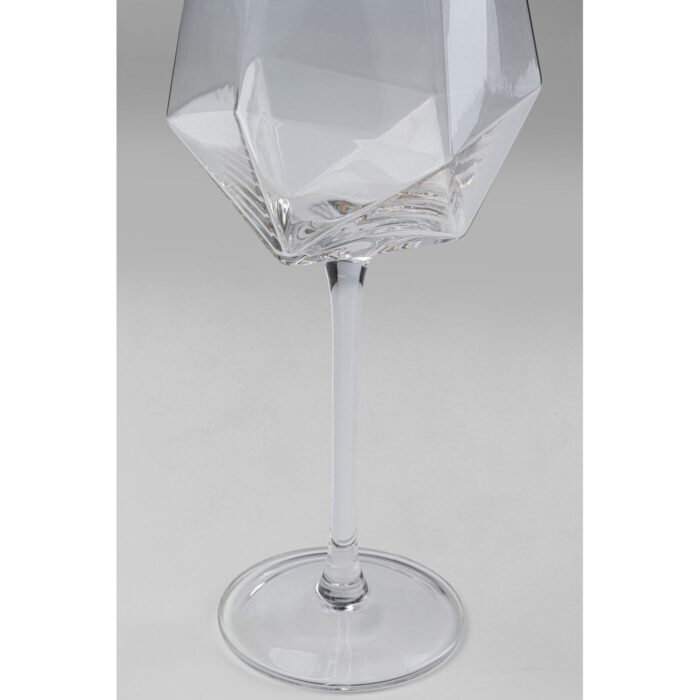 Pahar de vin Diamond Auriu Rim