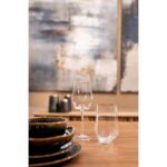Pahar de vin Diamond Auriu Rim
