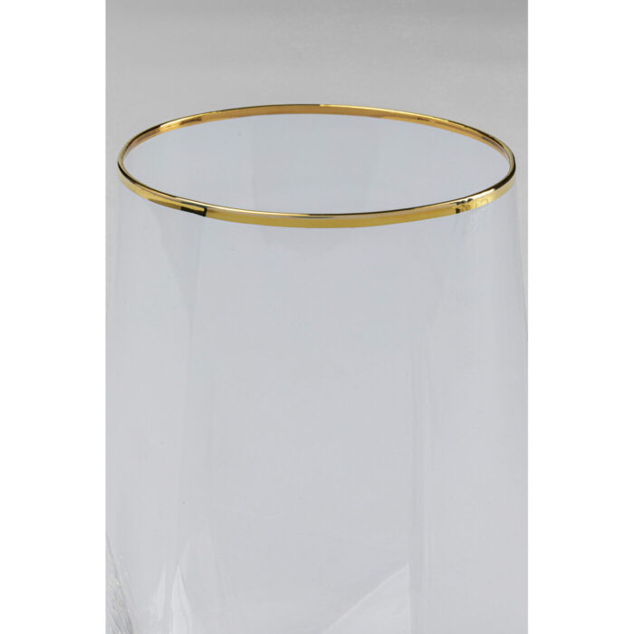 Pahar diverse bauturi Diamond Auriu Rim