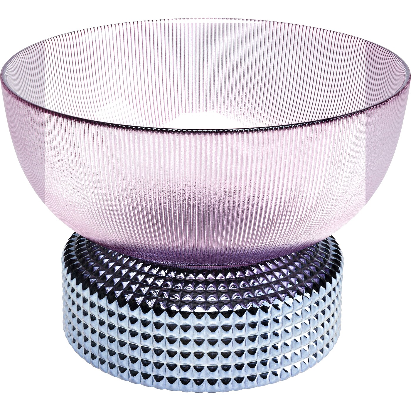 KARE-52262-alb VAS MARVELOUS DUO ROȘU/ALBASTRU 21CM
