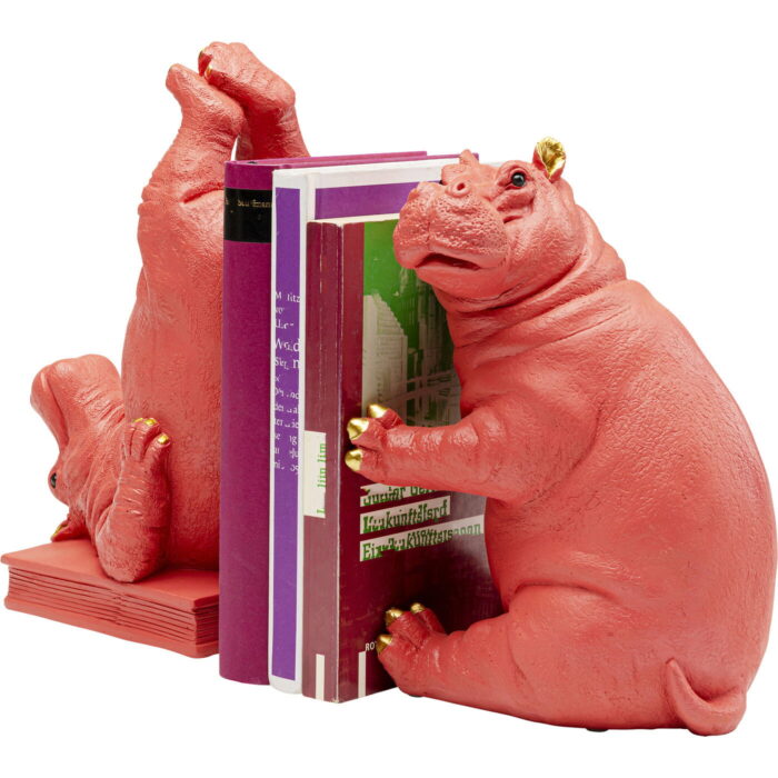 Suport de carti Hippo Roz (2/Set)