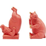 Suport de carti Hippo Roz (2/Set)