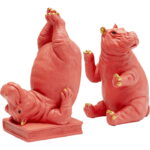 Suport de carti Hippo Roz (2/Set)