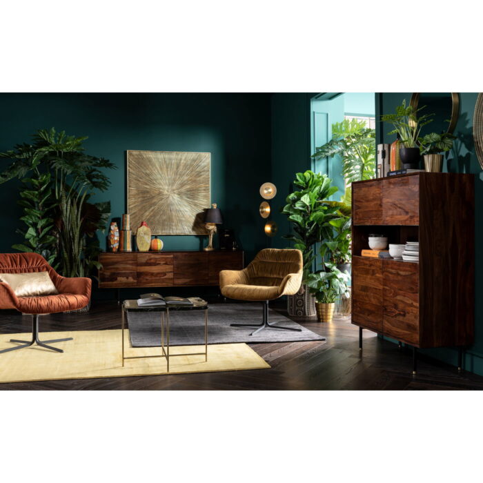 Decoratiune de perete cu rama Illumino 120x120cm