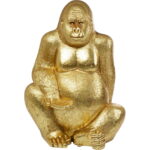 Figurina decorativa Gorilla Auriu XL 180 cm