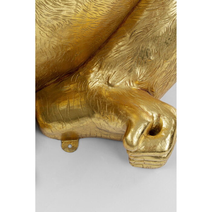 Figurina decorativa Gorilla Auriu XL 180 cm