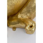 Figurina decorativa Gorilla Auriu XL 180 cm