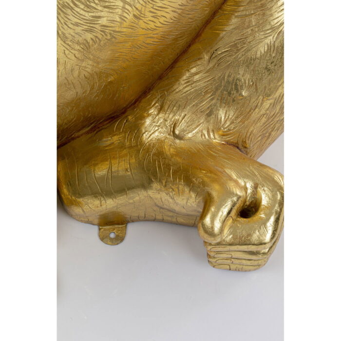 Figurina decorativa Gorilla Auriu XL 180 cm