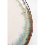 Farfurie Organic Alb/albastra Ø26 cm