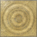 Tablou Art Circle auriu 120x120cm