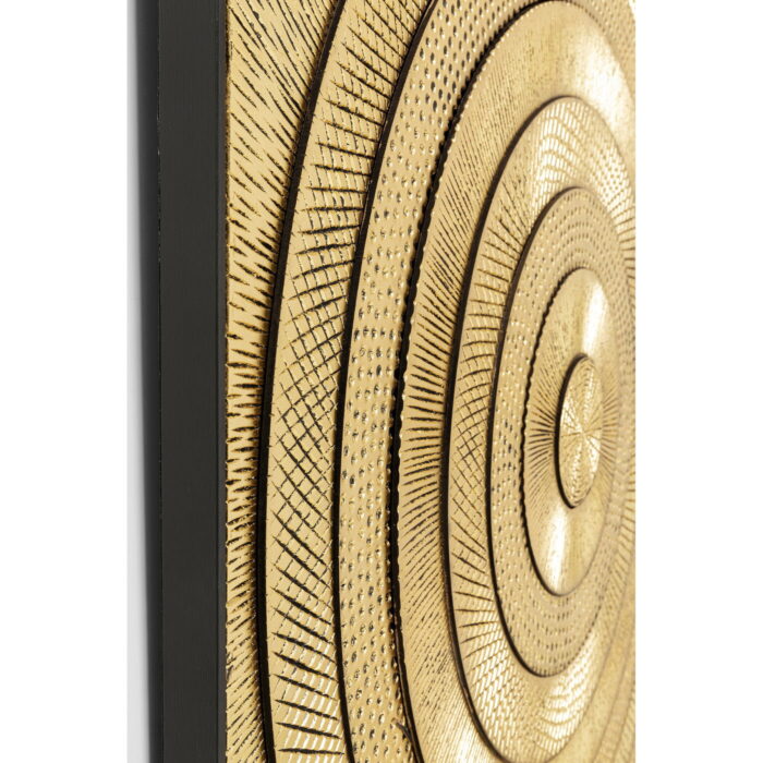 Tablou Art Circle auriu 120x120cm