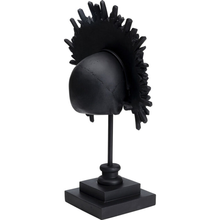 Obiect decorativ King Skull negru 49 cm