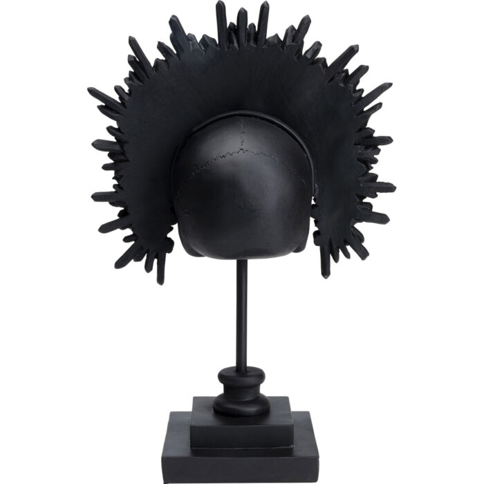 Obiect decorativ King Skull negru 49 cm