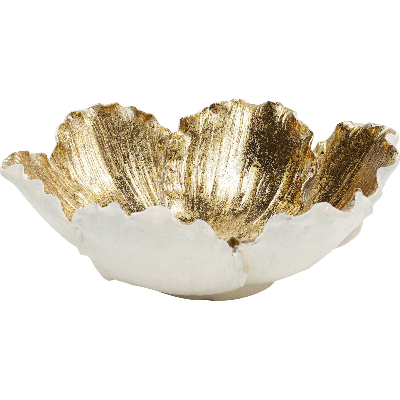 KARE-52836-1400x1400-1.jpg Bol decorativ Flower Bloom Crem/Auriu Ø20 cm